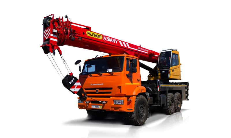 Below 35T Truck-mounted crane